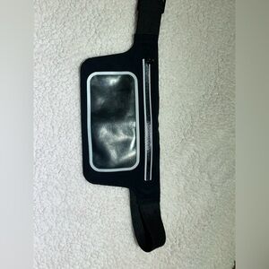 Adjustable Strap Unisex Waist Fanny Pack, Black